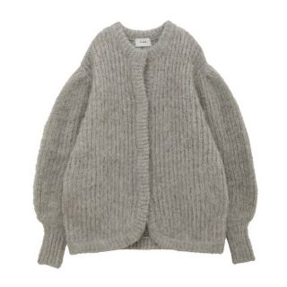 【CLANE(クラネ)】COLOR MOHAIR SHAGGY CARDIGAN(カーディガン)