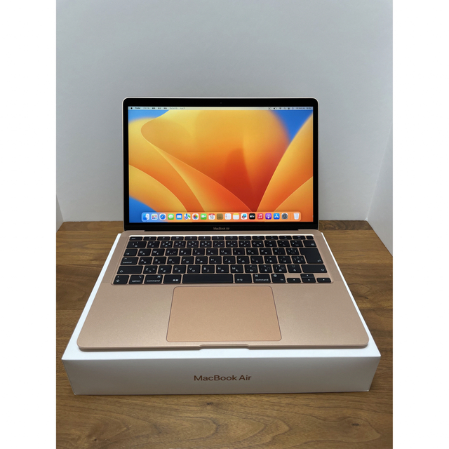 熱販売 (Apple) Mac - M1チップ ゴールド 2020 Air 美品❗️MacBook