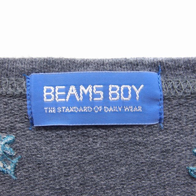 BEAMS BOY(ビームスボーイ)のビームスボーイ BEAMS BOY カットソー Tシャツ ボートネック 長袖 レディースのトップス(カットソー(長袖/七分))の商品写真