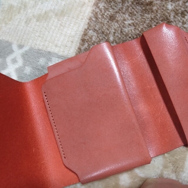 ファブリックメトロ☆ブリックレッド メンズのファッション小物(折り財布)の商品写真
