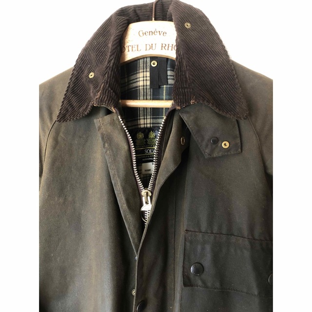 Barbour(バーブァー)の2クラウン　Barbourバブアー ソルウェイジッパー  C36 メンズのジャケット/アウター(ステンカラーコート)の商品写真