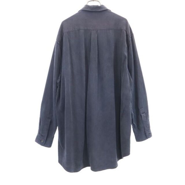 中古】 ワイズフォーメン ストライプ 長袖 シャツ グレー系 Y's for