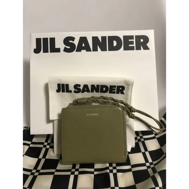 jil sander ラウンドジップ 財布 - 財布