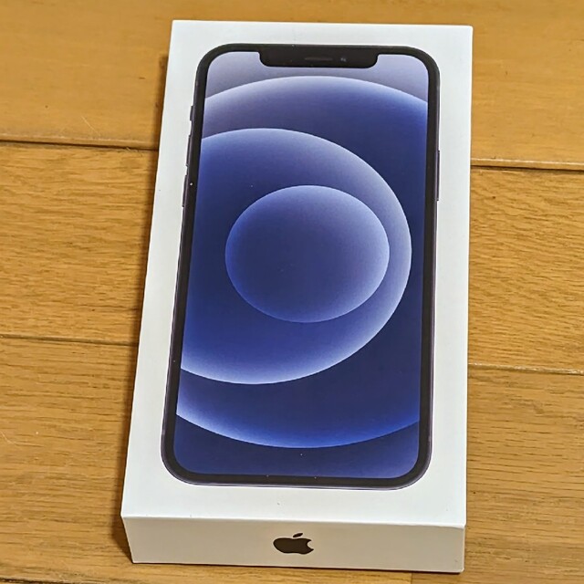 通常 1本タイプ Apple iPhone 12 64GB ブラック SIMフリー MGHN3J