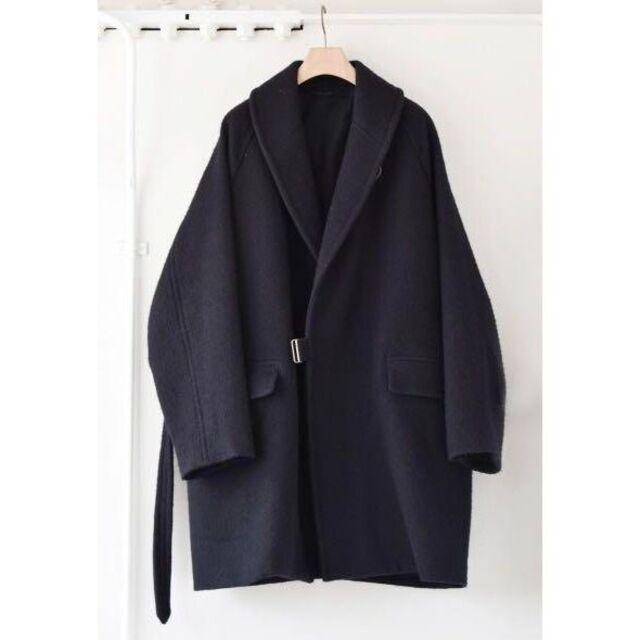男女兼用 コモリ COMOLI - COMOLI ウールショールカラーコート 18AW 3