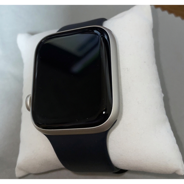 美品！Apple Watch Series7 45mm GPSスターライト