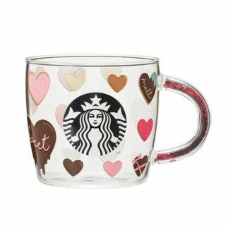 スターバックスコーヒー(Starbucks Coffee)の即日発送　スタバ　ビーズハンドル　耐熱グラスマグ　296ml(その他)