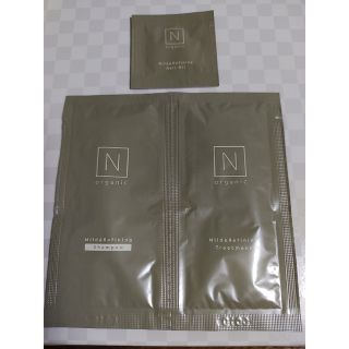 エヌオーガニック(N organic)のN organic シャンプー&トリートメント ヘアオイル サンプル パウチ(シャンプー)