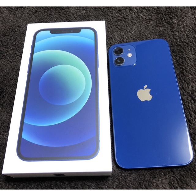 iPhone 12 256 GB  blue SIMフリー