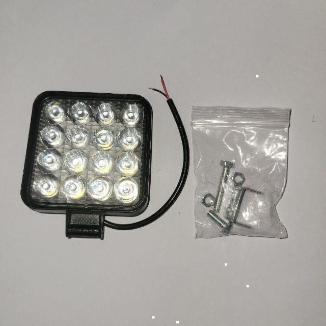 作業灯 8台セット24V LED ハイパワー LEDワークライト 12V 24V 兼用 LED端子12発 60W PCレンズ ワークライト - 2