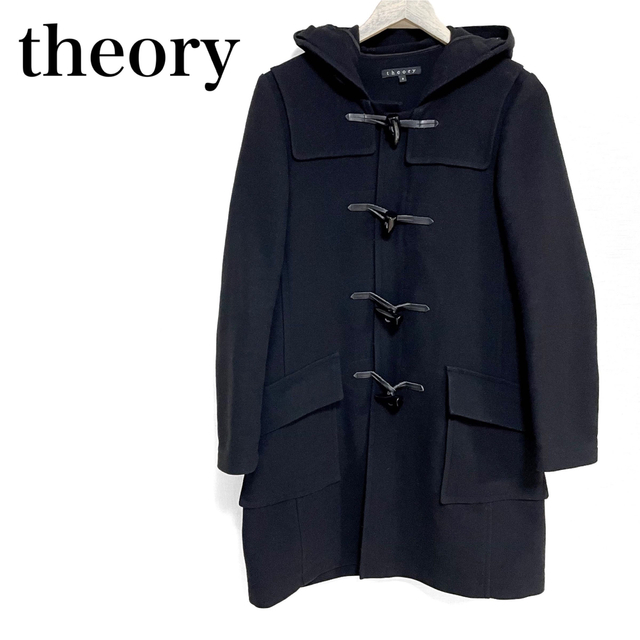 【良品✨】Theory ダッフル ダウンコート トグル 黒 S