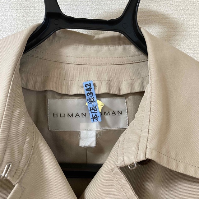 HUMAN WOMAN(ヒューマンウーマン)の【クリーニング後】トレンチコート（HUMAN WOMAN）インナー付き レディースのジャケット/アウター(トレンチコート)の商品写真