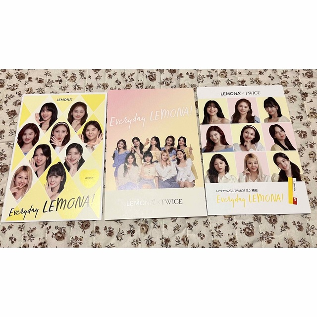 TWICE(トゥワイス)のTWICE  レモナ ポストカード 3枚 エンタメ/ホビーのタレントグッズ(アイドルグッズ)の商品写真