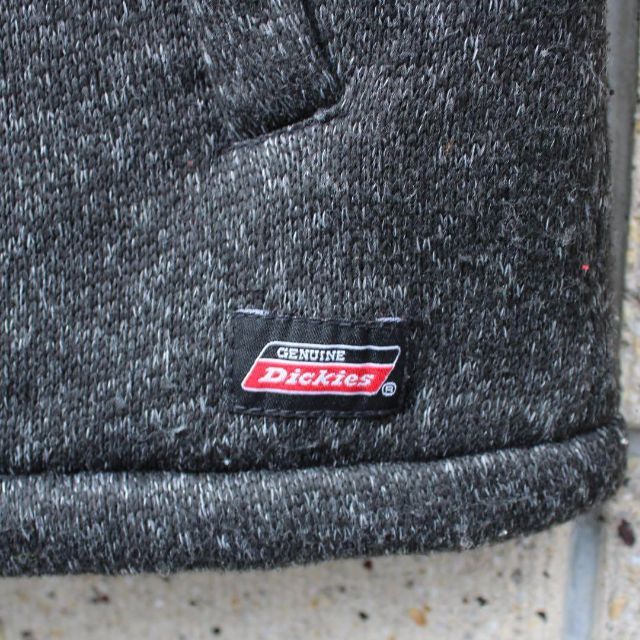 Dickies(ディッキーズ)のDickies 中綿入り 総裏地 黒杢 古着 フード付きジャケット メンズのジャケット/アウター(ブルゾン)の商品写真