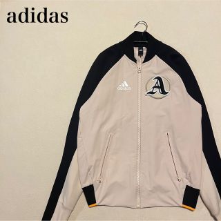 アディダス(adidas)のadidas ブルゾン　ジャケット　ジャージ　ワッペン　Sサイズ　SnowMan(ブルゾン)