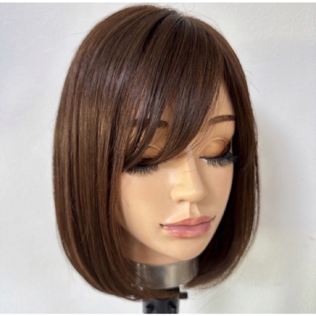 超特価SALE開催! カット済レースボブ 百合子ウィッグ カチューシャ