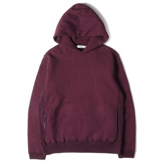 ノンネイティブ(nonnative)のNONNATIVE ノンネイティブ パーカー サイズ:2 ヘビー プレーン スウェットパーカー DWELLER HOODY COTTON SWEAT 19AW ボルドー トップス フーディー 【メンズ】【中古】(パーカー)