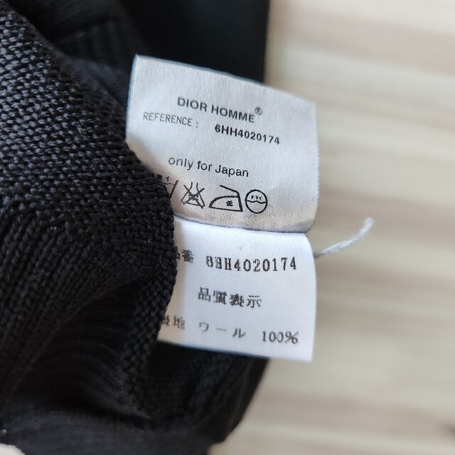 DIOR HOMME - 06W エディ期 dior homme サテンテーピング カーディガン