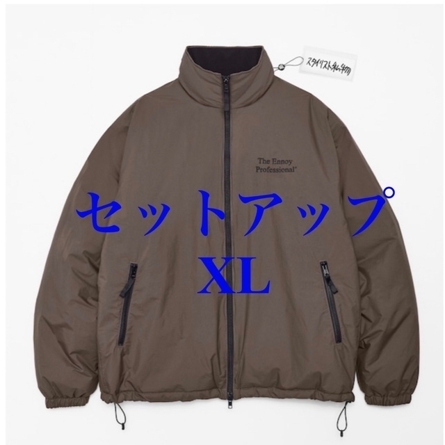 希少 XXL ennoy スタイリスト私物 セットアップ - ナイロンジャケット