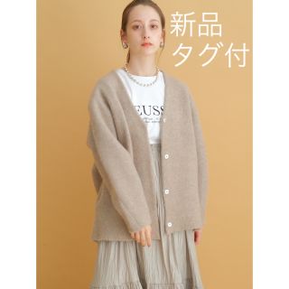 アルページュストーリーオリジナル ラクーン混ショートニットコート