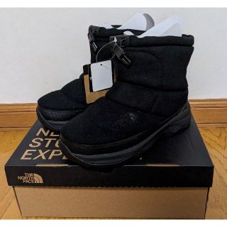 ザノースフェイス(THE NORTH FACE)のノースフェイス ショート ブーツ 24㎝ ヌプシブーティー NF51874 黒(ブーツ)