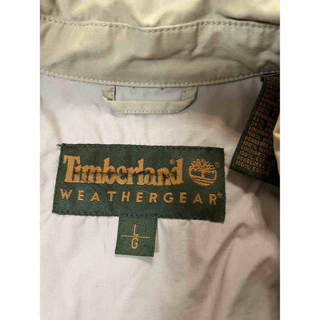 Timberland(ティンバーランド)のTimberland ブルゾン　ベージュ　メンズ  Lサイズ メンズのジャケット/アウター(ブルゾン)の商品写真