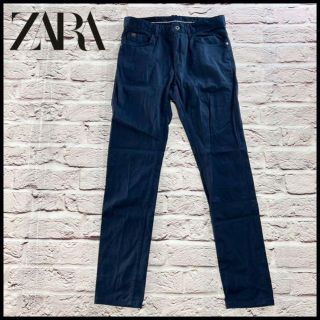 ザラ(ZARA)のZARA MAN　パンツ　チノパン　カジュアル　ストレート　スリム【38】(スラックス)