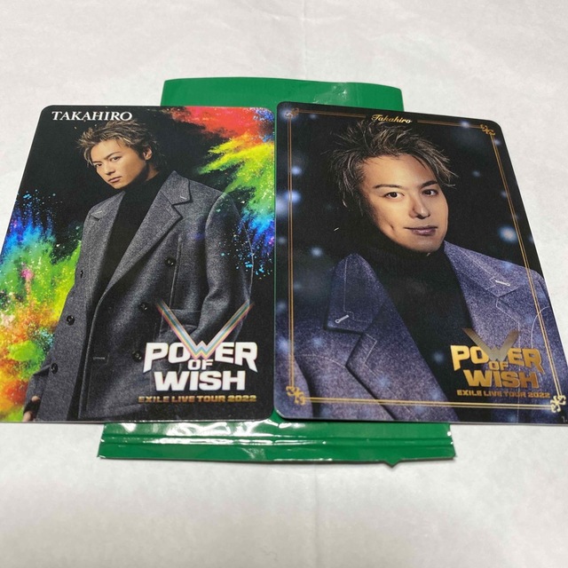 EXILE(エグザイル)のTAKAHIRO POWER OF WISH フォトカードセット エンタメ/ホビーのタレントグッズ(ミュージシャン)の商品写真