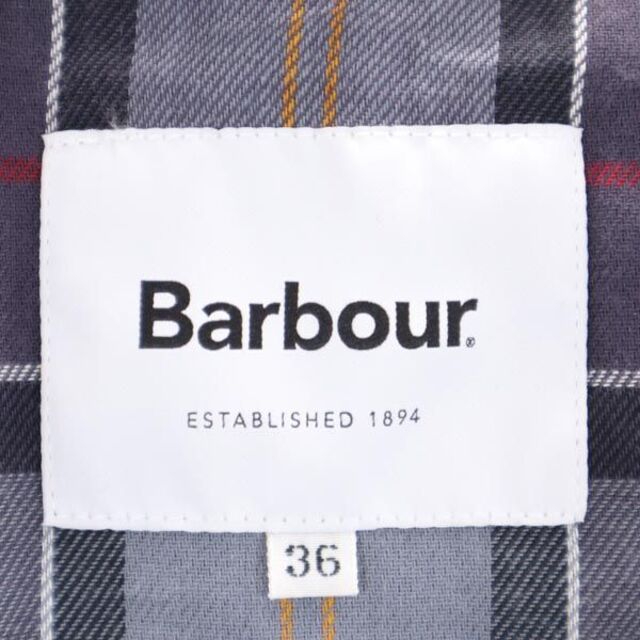 美品♡Barbourバブアー黒ロングコート36