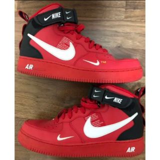 ナイキ(NIKE)の激レア‼️美品‼️NIKE AIR FORCE 1 '07 MID LV8(スニーカー)