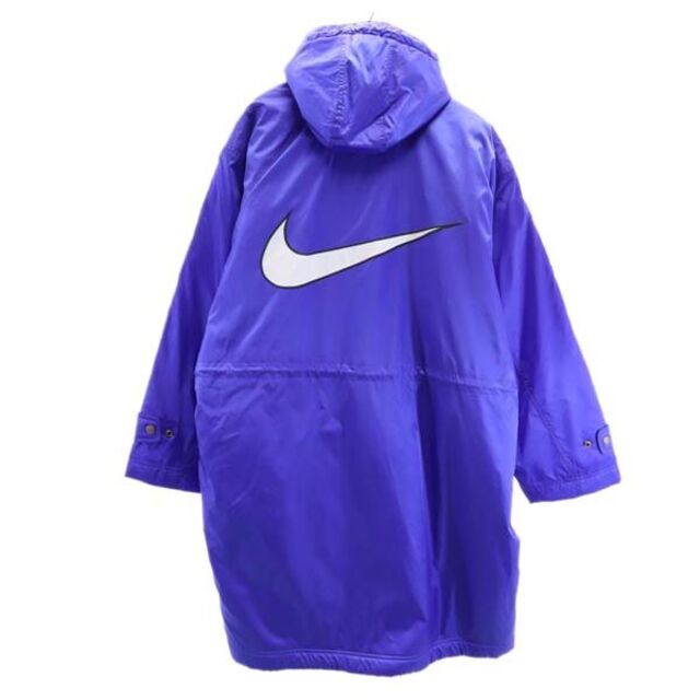 ナイキ 90s 白タグ ベンチコート XL ブルー NIKE 裏ボア メンズ   【230118】 1