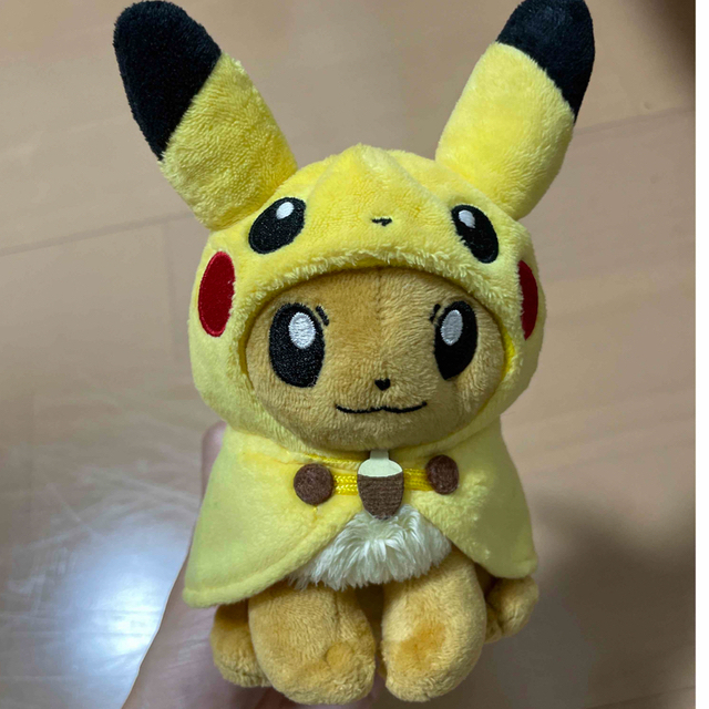 ポケモン - ポケモン ぬいぐるみ イーブイ ピカチュウ ポンチョ