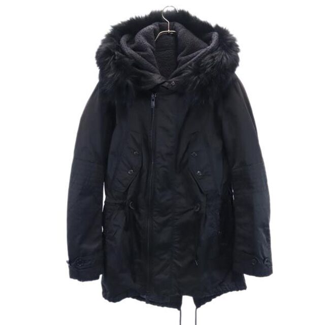 ブラックバレット バイ ニールバレット 3way モッズ コート 3 黒