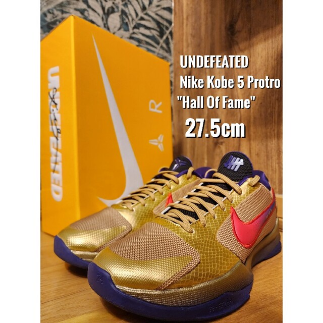ナイキ メンズ 25.0cm コービー５プロトロ バッシュ Nike Kobe 5 Protro - Undefeated Hall of Fame  - 通販 - portoex.com.br