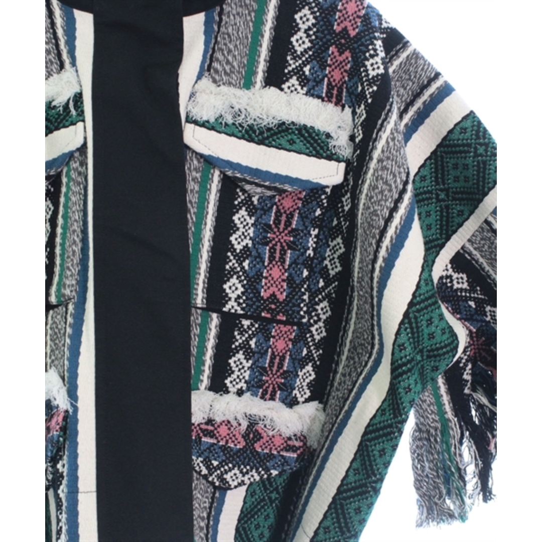 sacai(サカイ)のsacai サカイ ブルゾン（その他） -(M位) 緑x黒xグレー等 【古着】【中古】 レディースのジャケット/アウター(その他)の商品写真