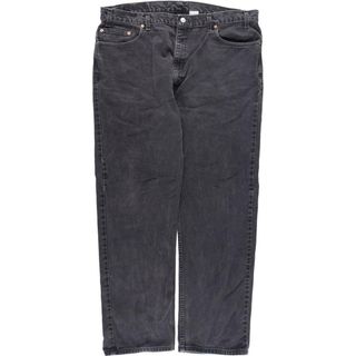 リーバイス(Levi's)の古着 ビッグサイズ リーバイス Levi's 505 ブラックデニム テーパードデニムパンツ USA製 メンズw41 /eaa303584(デニム/ジーンズ)