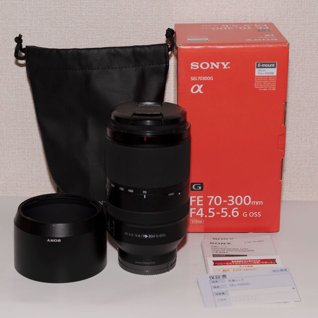 SONY FE 70-300mm F4.5-5.6 G OSSのサムネイル