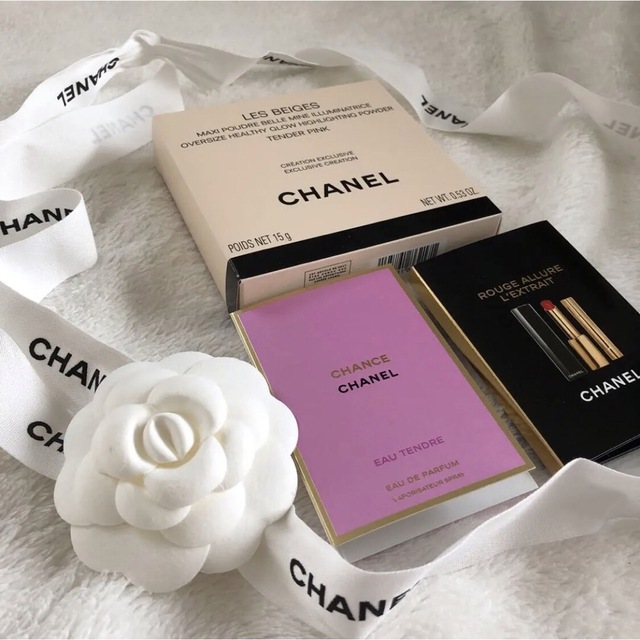 CHANEL(シャネル)のCHANEL フェイスパウダー テンダーピンク コスメ/美容のベースメイク/化粧品(フェイスパウダー)の商品写真