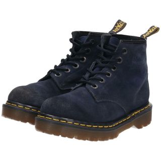 ドクターマーチン(Dr.Martens)の古着 ドクターマーチン Dr.Martens スエード 厚底 6ホールブーツ 英国製 UK4 レディース22.5cm /saa010777(ブーツ)