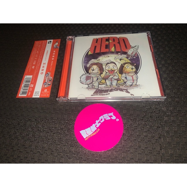 ポップス/ロック(邦楽)変態紳士クラブ HERO DVD付 2nd EP 特典ステッカー付