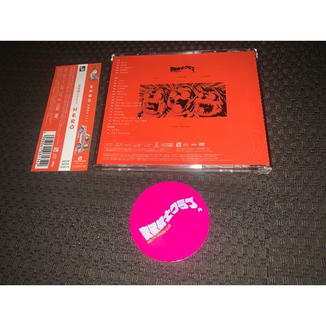 変態紳士クラブ HERO DVD付 2nd EP 特典ステッカー付 1