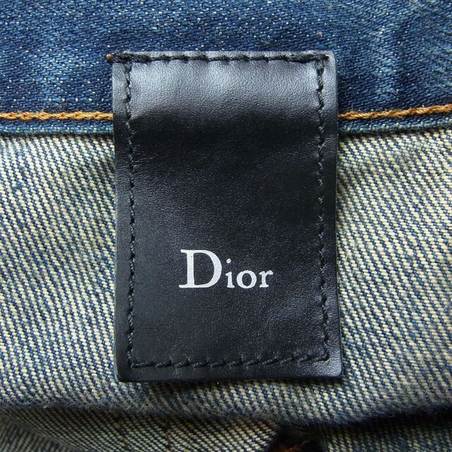 DIOR HOMME(ディオールオム)のDIOR HOMME ディオールオム 7E3110610202 国内正規品 07AW エディ期 スパイダー デニム パンツ インディゴブルー系 31【中古】 メンズのパンツ(その他)の商品写真