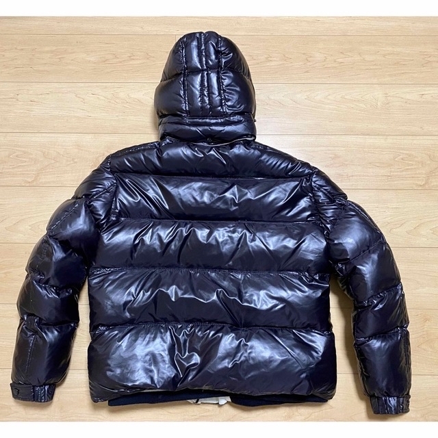 メンズ MONCLER モンクレール ダウンジャケット ブラック トリコロール 2