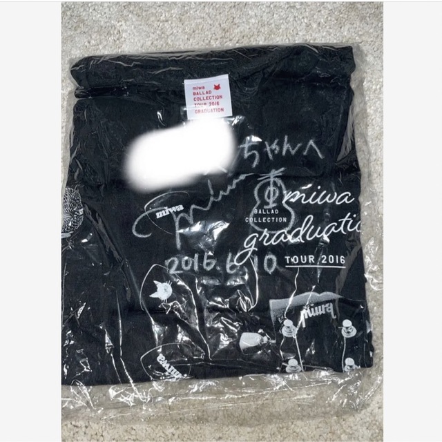 miwa 直筆サイン ライブTシャツ サイン入りTシャツ 世界的に有名な