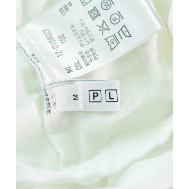 PLST(プラステ)のPLST プラステ Tシャツ・カットソー M 白 【古着】【中古】 レディースのトップス(カットソー(半袖/袖なし))の商品写真