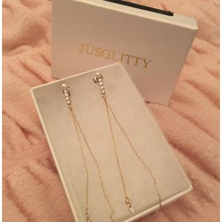 ジャスグリッティー(JUSGLITTY)のジャスグリッティ♡ピアス  アプワイザー(ピアス)