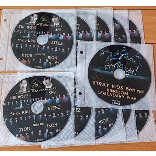 ストレイキッズ(Stray Kids)のKINGDOMDVD 10枚(完)+1枚 ★stray kids キングダム(アイドル)