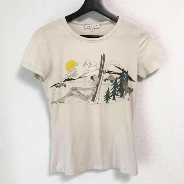 celine(セリーヌ)のceline old design tee bg レディースのトップス(Tシャツ(半袖/袖なし))の商品写真