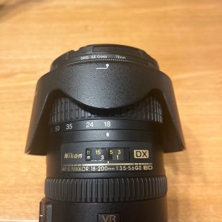 ニコン(Nikon)のNIKKOR DX AF-S 18-200mm 3.5-5.6G ED(レンズ(ズーム))