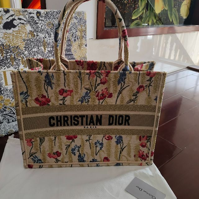 ギフ_包装】 Dior スモール ブックトート ディオール 新品未使用